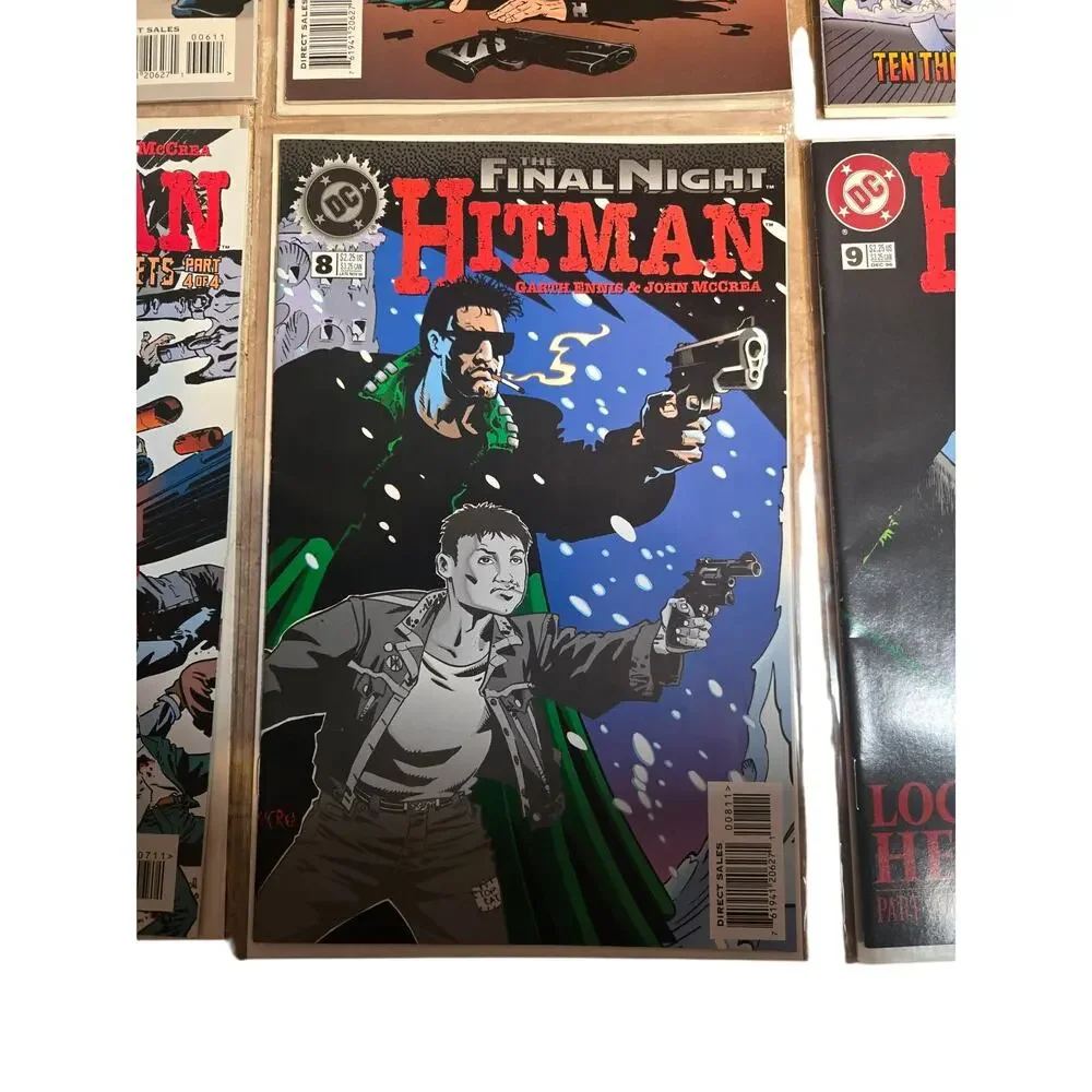 Hitman 3-10 DC Comics Lot Garth Ennis John McCrea 10 Thousand Bullets Local Hero